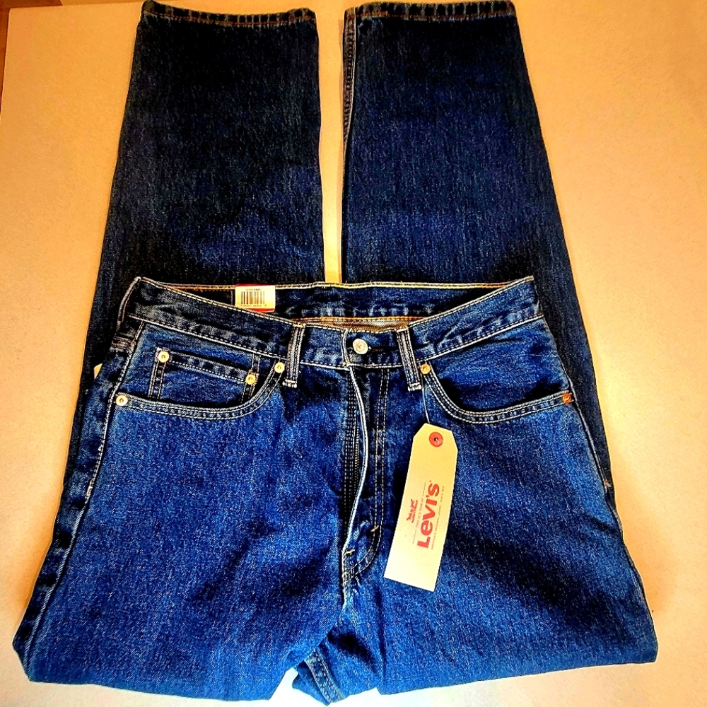 Levi's 550 Men's Relaxed Fit Jeans -33 X 32   Straight Leg NWT